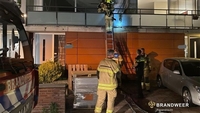Woningbrand aan Alver