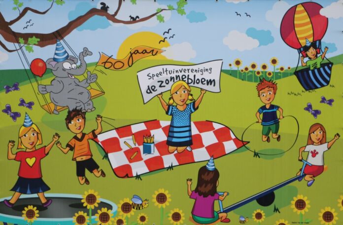 speeltuin de zonnebloem 60 jaar