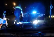 Spectaculaire beelden: achtervolging over A16