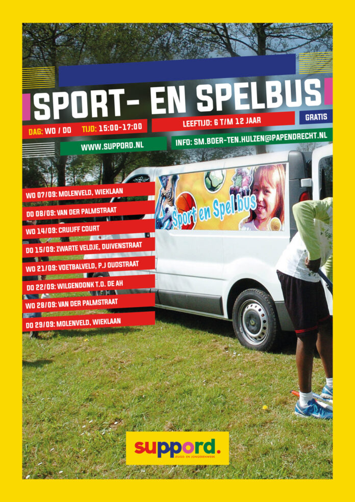 Sport en Spelbus september