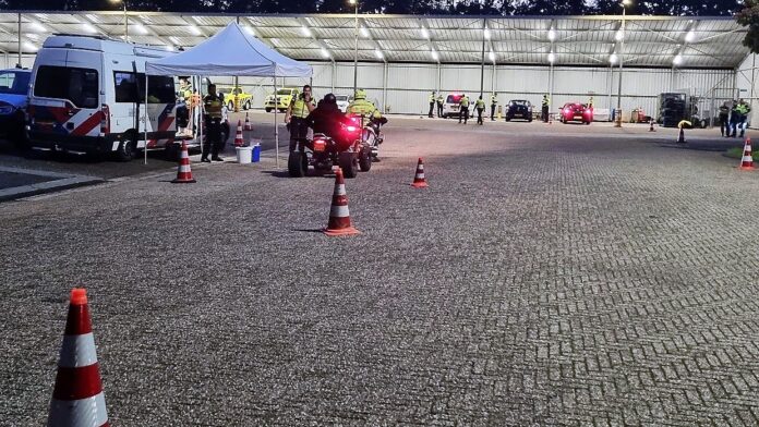 verkeerscontrole politie