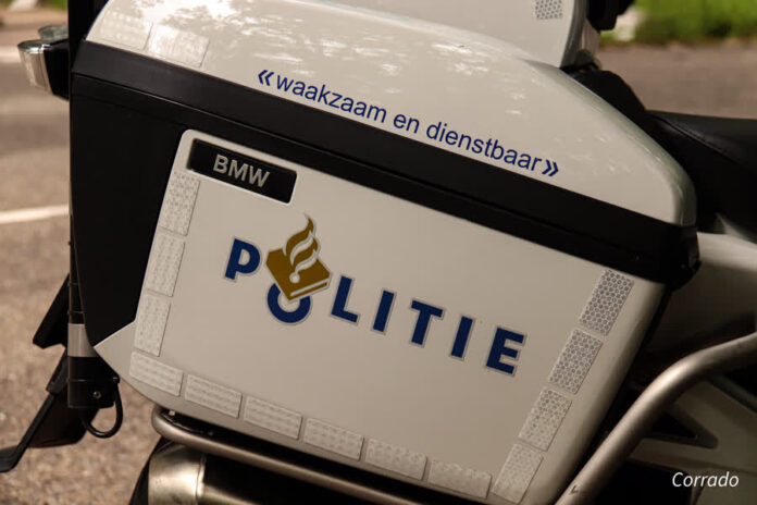 politie achterkant motor rtvd