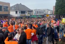 Zonnige koningsdag in Papendrecht