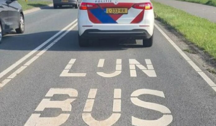 politie busbaan politie