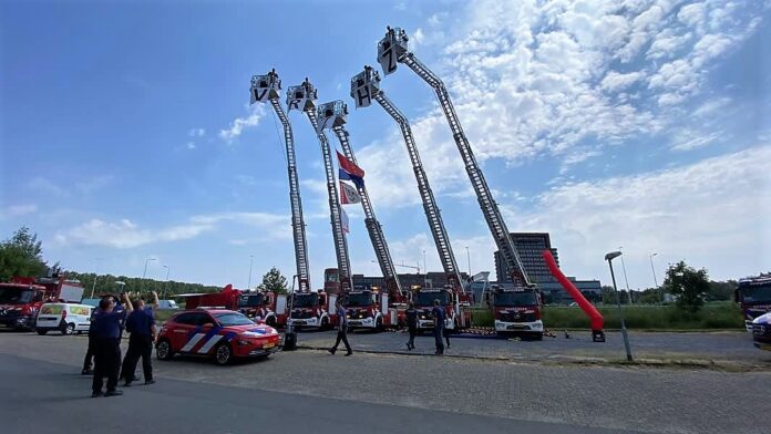 brandweer autoladders