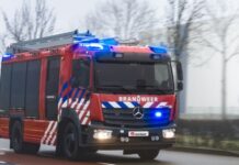 Aanrijding met drie voertuigen op A15
