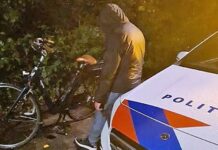 Dronken fietser gewond bij val