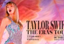 Taylor Swift in Landvast