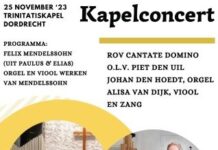 Kapelconcert in Trinitatiskapel: Cantate Domino