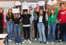 12 leerlingen De Lage Waard ontvangen DELF-diploma