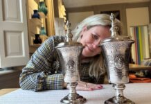 Zeldzaam ensemble van gildebekers herenigd in museum Hof van Nederland