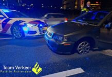 Man rijdt met 120 op metalen velgen over A16