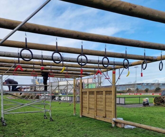 Aanleg hindernisbaan VV Papendrecht