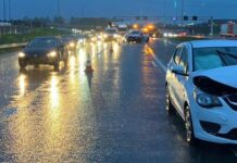 Aanrijding bij Sliedrecht-Oost veroorzaakt file