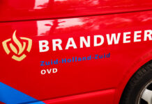 Auto gaat in vlammen op