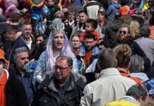 Koningsdag druk bezocht ondanks wisselend weer