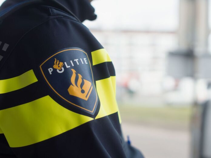 politie mouw insigne foto politie