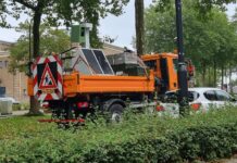 Flexflitser tijdelijk verwijderd van Dordtse Oranjelaan