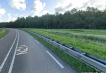 Flinke aanrijding op N214; veroorzaker aangehouden