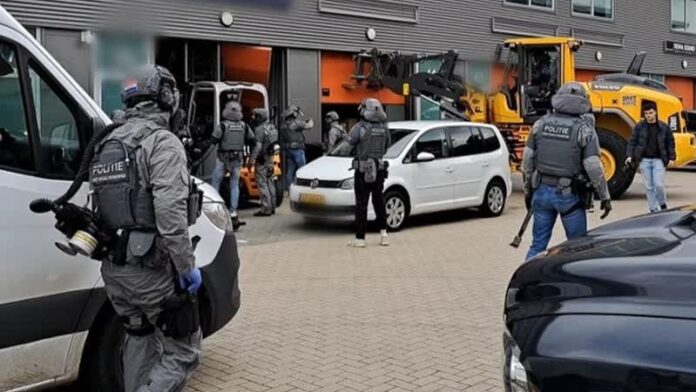 arrestatieteam foto politie